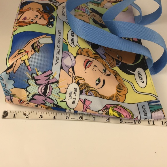 NWOT Estée Lauder Comic Art Tote Bag - Picture 12 of 13